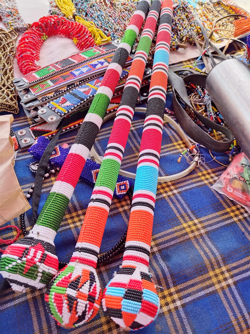 Traditional Maasai beadwork products